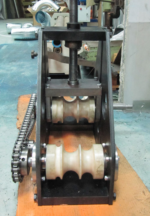 ролики из капролона для круглой трубы из нержавеющей стали